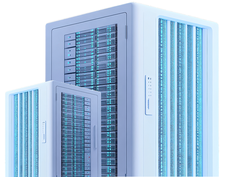 Dedicated server racks