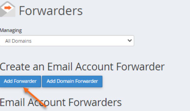 How To Create an Email Account in cPanel? HostNOC Guide 11 email account forwarder