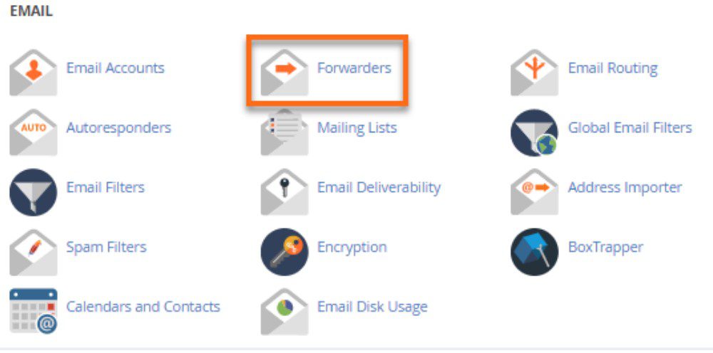 How To Create an Email Account in cPanel? HostNOC Guide 10 set forwarders in cpanel