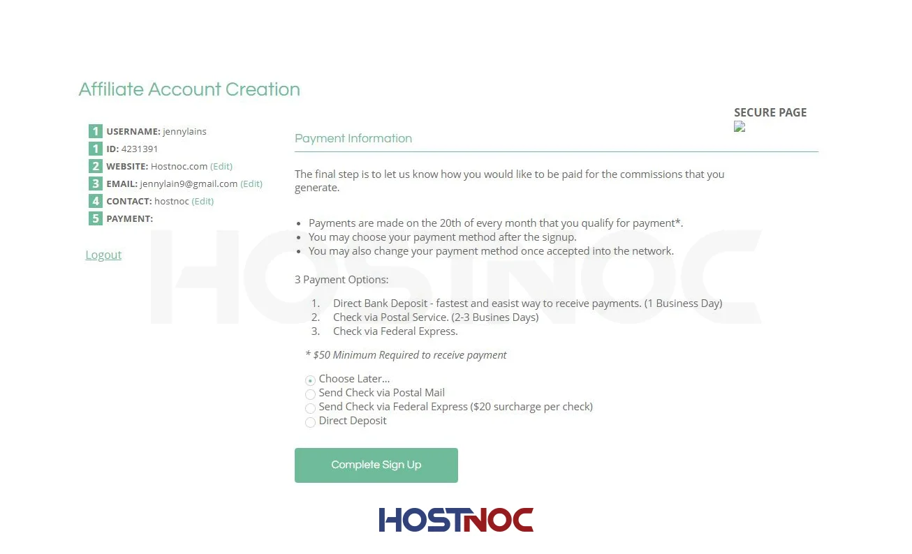 affiliate Capture 6