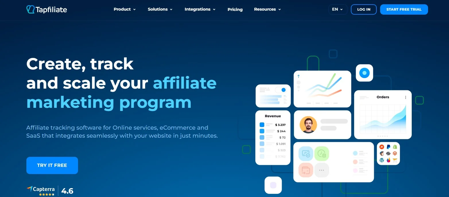 Top 10 Affiliate Marketing Tools 9 Tapfiliate