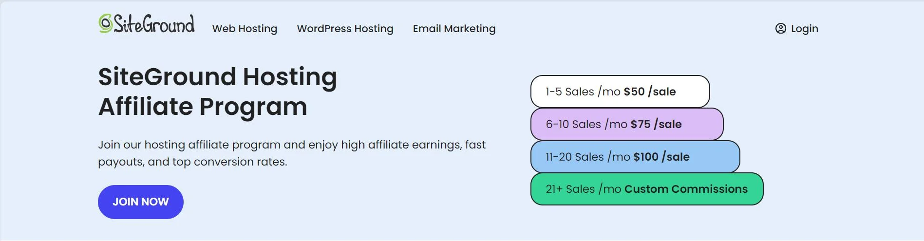 10 Best Cyber Monday Affiliate Programs in Web Hosting to Join 8 siteground