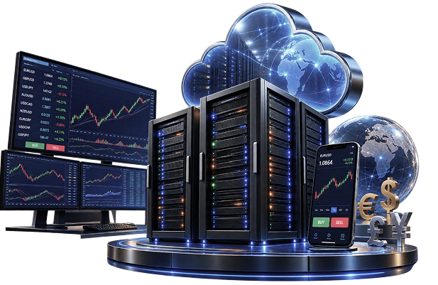 Forex VPS hosting infrastructure